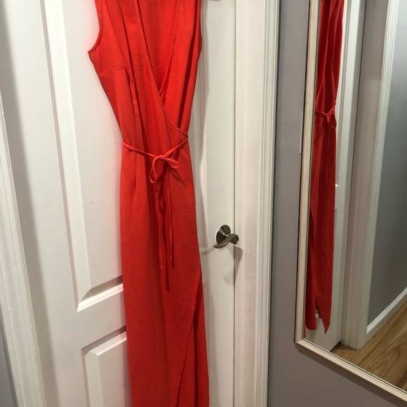 American Apparel size medium 95% polyester 5% elastane wrap dresses - Picture 15 of 17